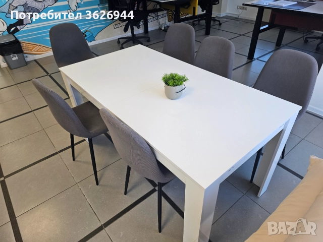 Радтегателна маса гланц, снимка 2 - Маси - 52942840