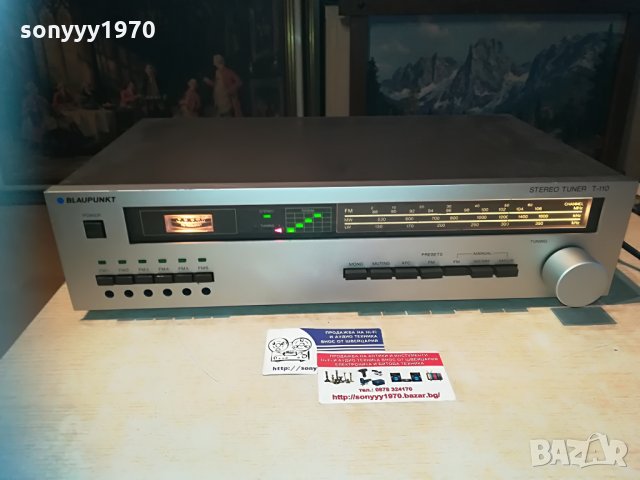 blaupunkt tuner-produced in japan-внос switzwrland, снимка 2 - Ресийвъри, усилватели, смесителни пултове - 29780291
