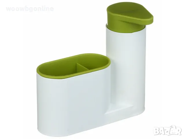 Кухненски дозатор органайзер за течен сапун и гъба