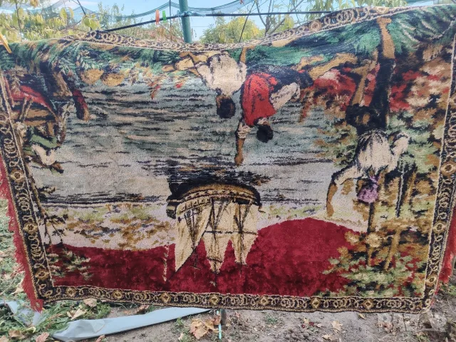 Килим, кавиор ретро , снимка 3 - Антикварни и старинни предмети - 56454645