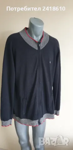 Lacoste Cotton / Wool Full Zip Cardigan Mens Size 8 - 3XL ОРИГИНАЛ! Жилетка С цял Цип!, снимка 2 - Пуловери - 48195352