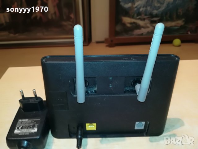РУТЕР МТЕЛ-HUAWEI 4G-A1 ROUTER мтел-ски със сиви антени 2508211100, снимка 9 - Рутери - 33916362