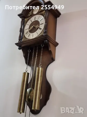 Старинен стенен часовник AMS, снимка 9 - Стенни часовници - 49753648