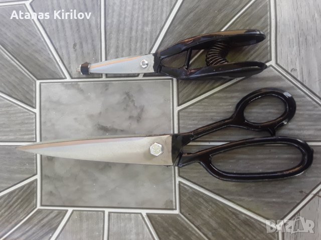 Шивашка ножица средна за рязане на плат и кожа, снимка 3 - Други инструменти - 30318775