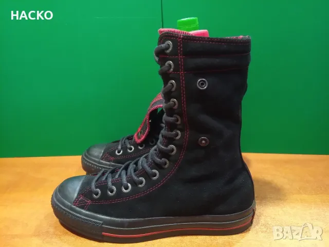 ПРОМО Кецове CONVERSE Номер 38 Стелка 24.5 см. Високи 23 см. 100% Оригинални Внос от Англия, снимка 1