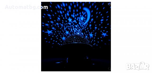 Въртящ се LED прожектор, Звезди, Automat, снимка 4 - Прожектори - 34150674