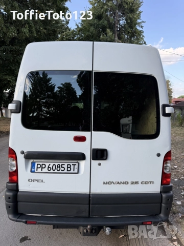 Opel Movano 2.5 TDİ, снимка 9 - Бусове и автобуси - 55890972