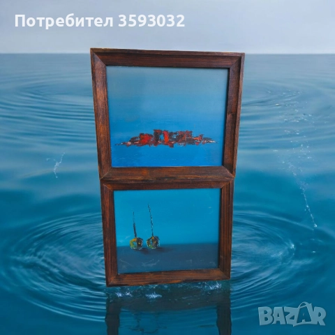 Две стари маслени картини 