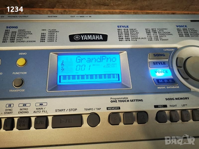 синтезатор клавир пиано YAMAHA DGX-200 с 6 октави и динамична клавиатура , снимка 7 - Синтезатори - 51968739