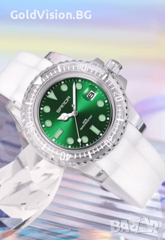 Мъжки часовник – SANDA 9007 + ПОДАРЪК, снимка 2 - Мъжки - 53139063