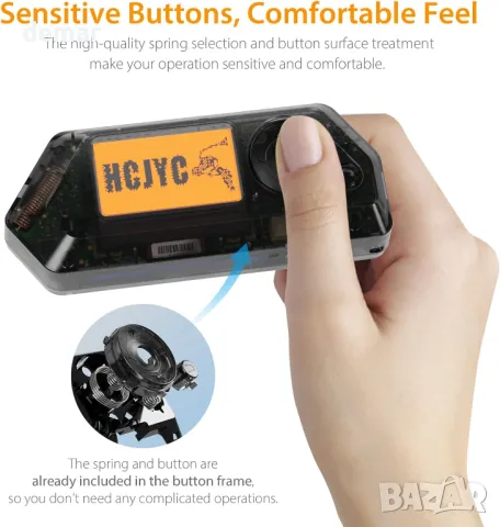 Прозрачен черен калъф за Flipper Zero, снимка 3 - Друга електроника - 49086500