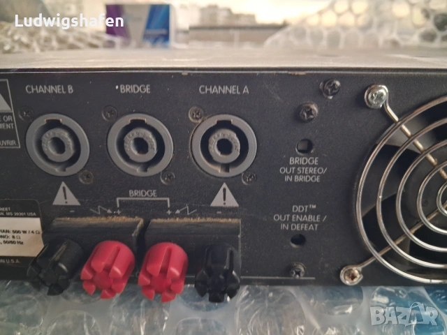 Peavy PV1500, снимка 4 - Ресийвъри, усилватели, смесителни пултове - 53921328