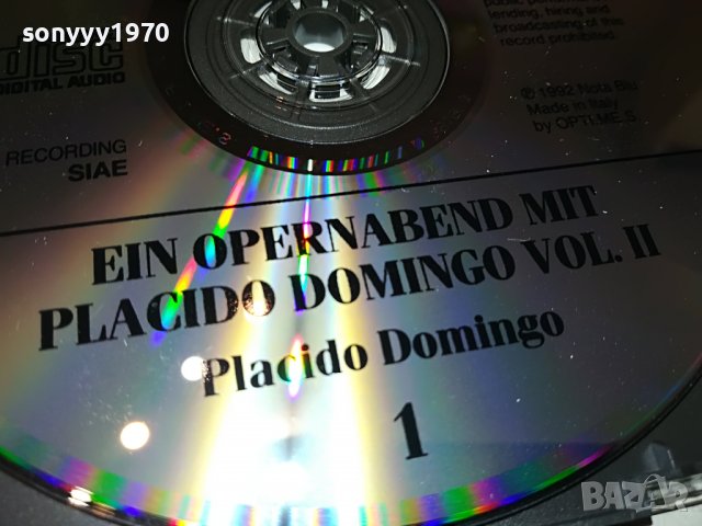 PLACIDO DOMINGO-ORIGINAL CD X2 MADE IN ITALY 3103231152, снимка 10 - CD дискове - 40202953