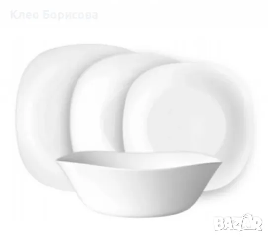 Сервиз за хранене Bormioli Rocco Parma от 19 части, снимка 2 - Сервизи - 49012109