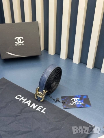 колани от естествена кожа в кутия chanel 