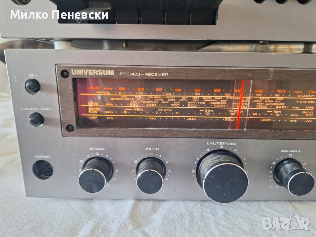 UNIVERSUM VT 23016M HI FI VINTAGE STEREO RECEIVAR. CT 2395 HIFI STEREO CASSETTE DECK VINTAGE.., снимка 2 - Ресийвъри, усилватели, смесителни пултове - 52441242