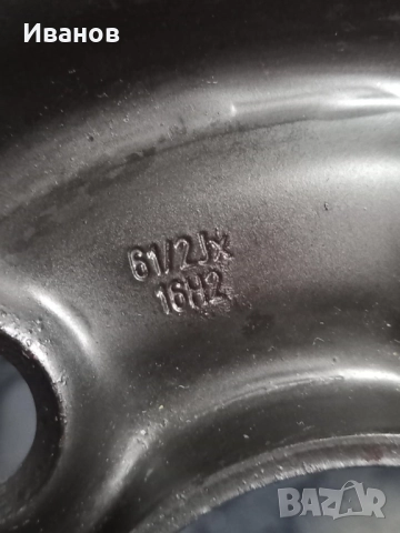 Джанта 16" 5х100 VW AUDI SKODA SEAT, снимка 6 - Гуми и джанти - 52405343