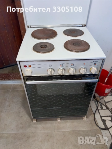 Продавам електическа готварска печка  Bosch, снимка 3 - Печки, фурни - 52539415