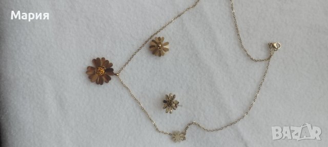 Комплект от стомана , снимка 7 - Бижутерийни комплекти - 44349194