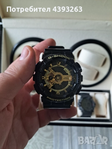 Сет от 5 часовника + кутия за навиване , снимка 5 - Мъжки - 52570117