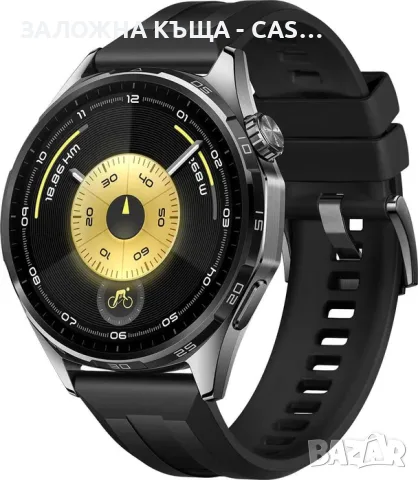 НОВ! Смарт часовник Huawei - Watch GT6, 1.47'', 46 mm, Black Rubber, снимка 6 - Смарт гривни - 55834292