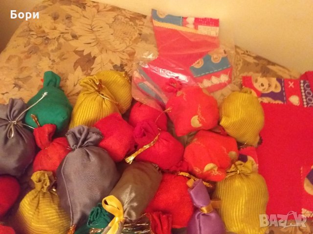 Подаръчни чувалчета украса, снимка 7 - Плюшени играчки - 30826455