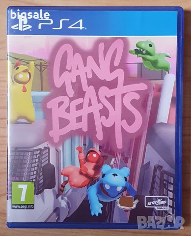 Перфектен диск с игра Gang Beasts PS4 Playstation 4 Плейстейшън, снимка 1 - Игри за PlayStation - 40782610