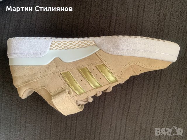 adidas Forum Low Beige Tone Matte Gold, снимка 6 - Маратонки - 35217561