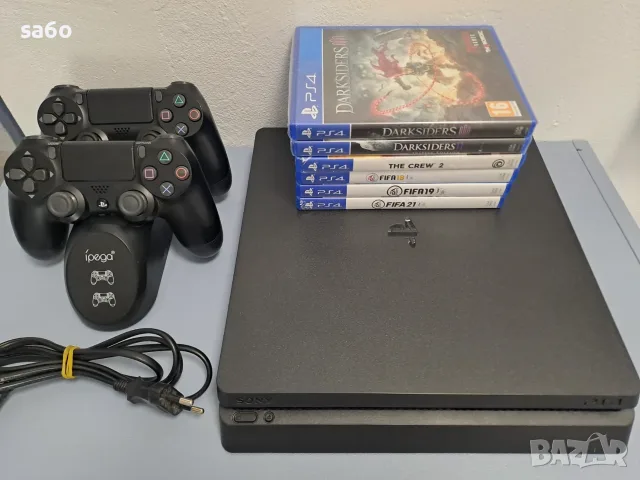 Playstation 4 Slim 1TB + 6 Игри