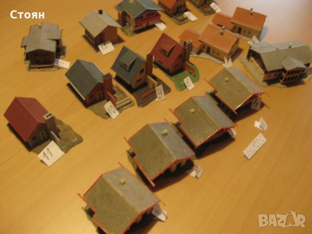 Сгради за Макет в Мащаб Z, 1:220,  употребявани № 040820 - C, снимка 3 - Колекции - 29683419