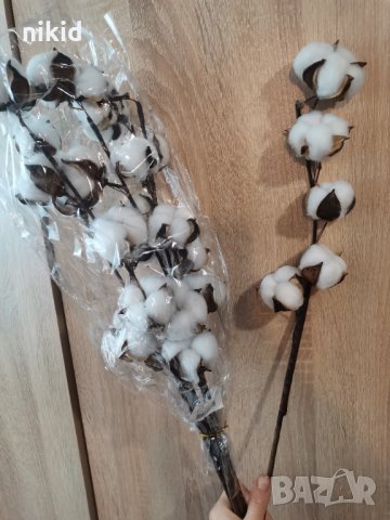 клон клонка клонки клони Натурален памук за аранжиране украса декор изкуствени цветя, снимка 7 - Изкуствени цветя - 28182285