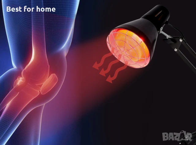 Лечебна инфрачервена лампа Sollux с топлечерапевтична инфрачервена лампа 275w Solux, снимка 2 - Медицинска апаратура - 50614886