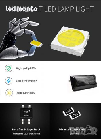 Мигачи бягащи Голф 2 3 golf 2 3калник Пасат Б3 Сеат мигач Passat b3, снимка 4 - Части - 39921856