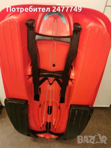 ШЕЙНА Gizmo-Raiders-Stratos с кормило, Racing Red, снимка 6 - Зимни спортове - 52957329