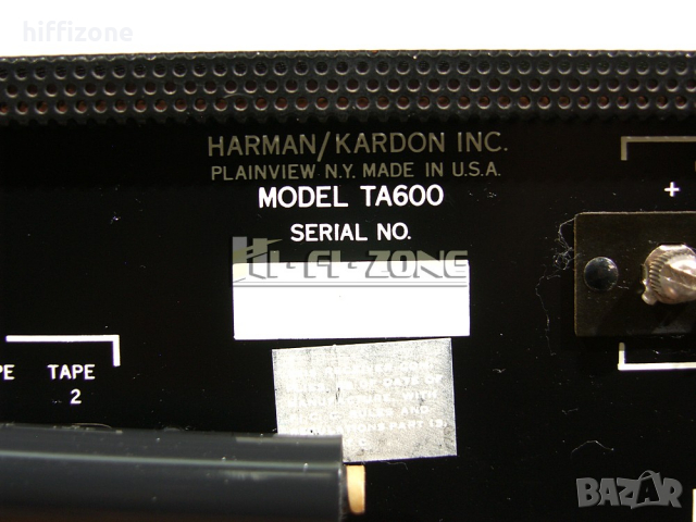 Ресивър Harman/kardon ta600 /, снимка 10 - Ресийвъри, усилватели, смесителни пултове - 36529408