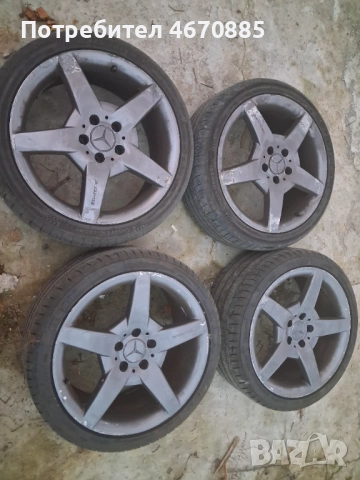 Джанти за мерцедес 18 амг, снимка 2 - Гуми и джанти - 52678663
