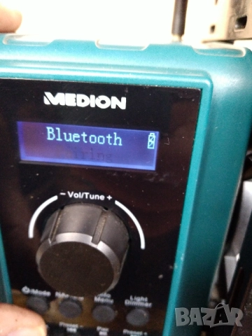 Радиоприемник MEDION MD 43277, снимка 4 - Радиокасетофони, транзистори - 52521996