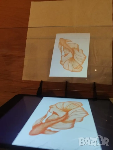   лесно рисуване  оптична дъска с проектор  