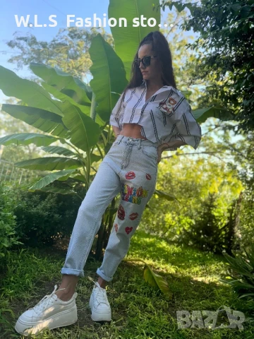 Дамски дънки, снимка 3 - Дънки - 50628141