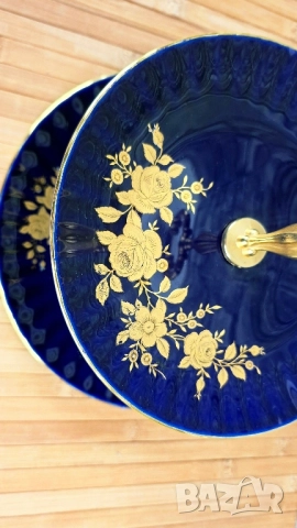 Двуетажни порцеланови етажерки, снимка 8 - Декорация за дома - 52091253