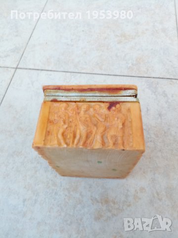 Кутия за бижута от алабастър, снимка 6 - Антикварни и старинни предмети - 31866940