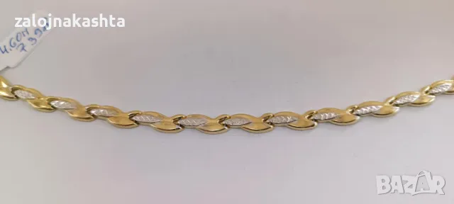 Нова Златна гривна-4,60гр/14кр