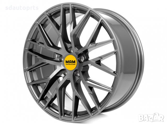 18" Джанти MAM RS4 Ауди 5X112 Audi A4 B8 B9 A5 A6 C7 C8 A7 A8 D4 D5, снимка 2 - Гуми и джанти - 30828414
