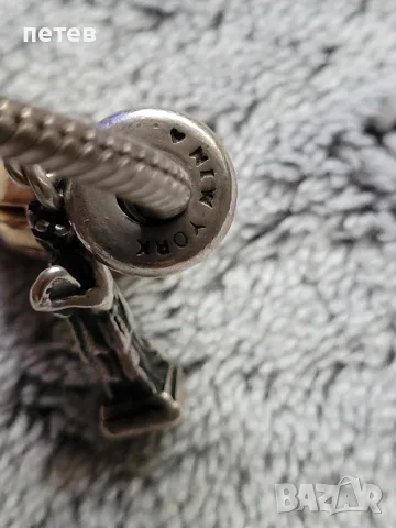 сребърна гривна Pandora .Pandora., снимка 4 - Антикварни и старинни предмети - 55942234