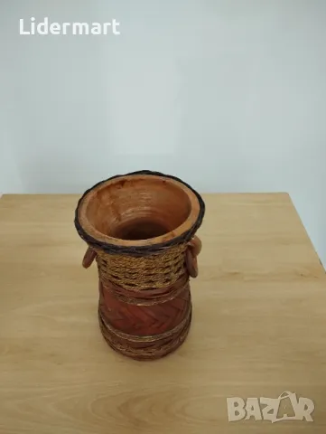 Глинена ваза с дръжки, снимка 6 - Вази - 49904113