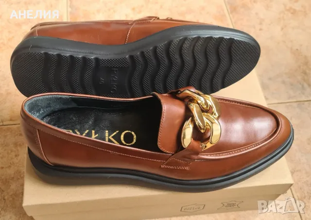 Дамски кожени обувки Ryłko, снимка 4 - Дамски елегантни обувки - 50397307