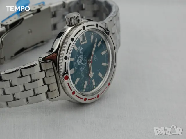 ВОСТОК АМФИБИЯ АВТОМАТИЧЕН-"SCUBA DUDE" ref: 420059, снимка 9 - Мъжки - 43232645