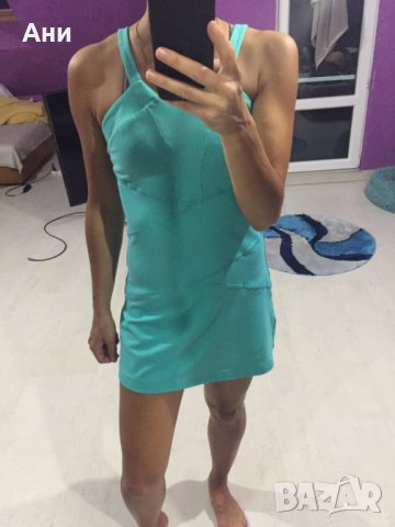 Тюркоазена рокля за тенис HEAD - M size