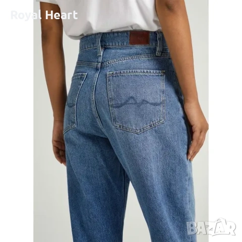 Дънки Pepe Jeans | Robyn - High Waist Straight | 29/30 (M), снимка 6 - Дънки - 54301216