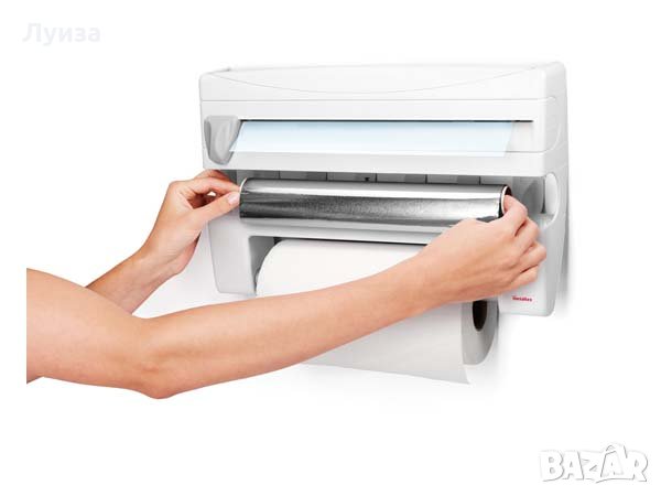 Поставка за кухненска хартия и фолио, снимка 3 - Органайзери - 29999123